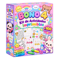 Caja del bono 4: kit de actividades imprimibles